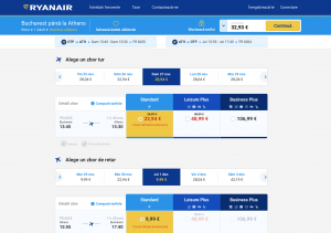 Zboruri ieftine către Atena cu Ryanair