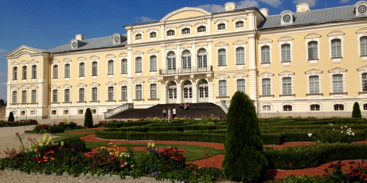 Amintiri din Letonia – Palatul Rundale