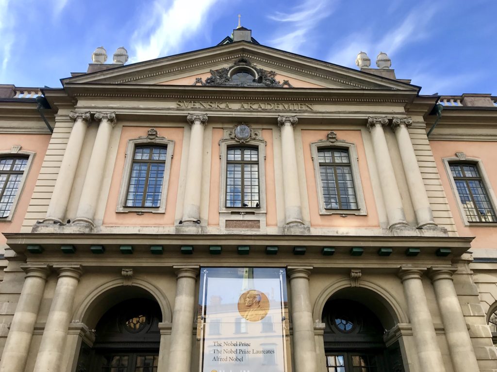 Stockholm - Muzeul Nobel