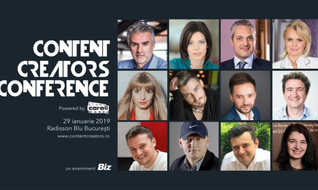 Pe 29 ianuarie are loc prima ediție BIZ Content Creators Conference powered by Caroli
