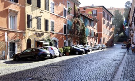 FOTO: Toamna în cartierul Trastevere din Roma