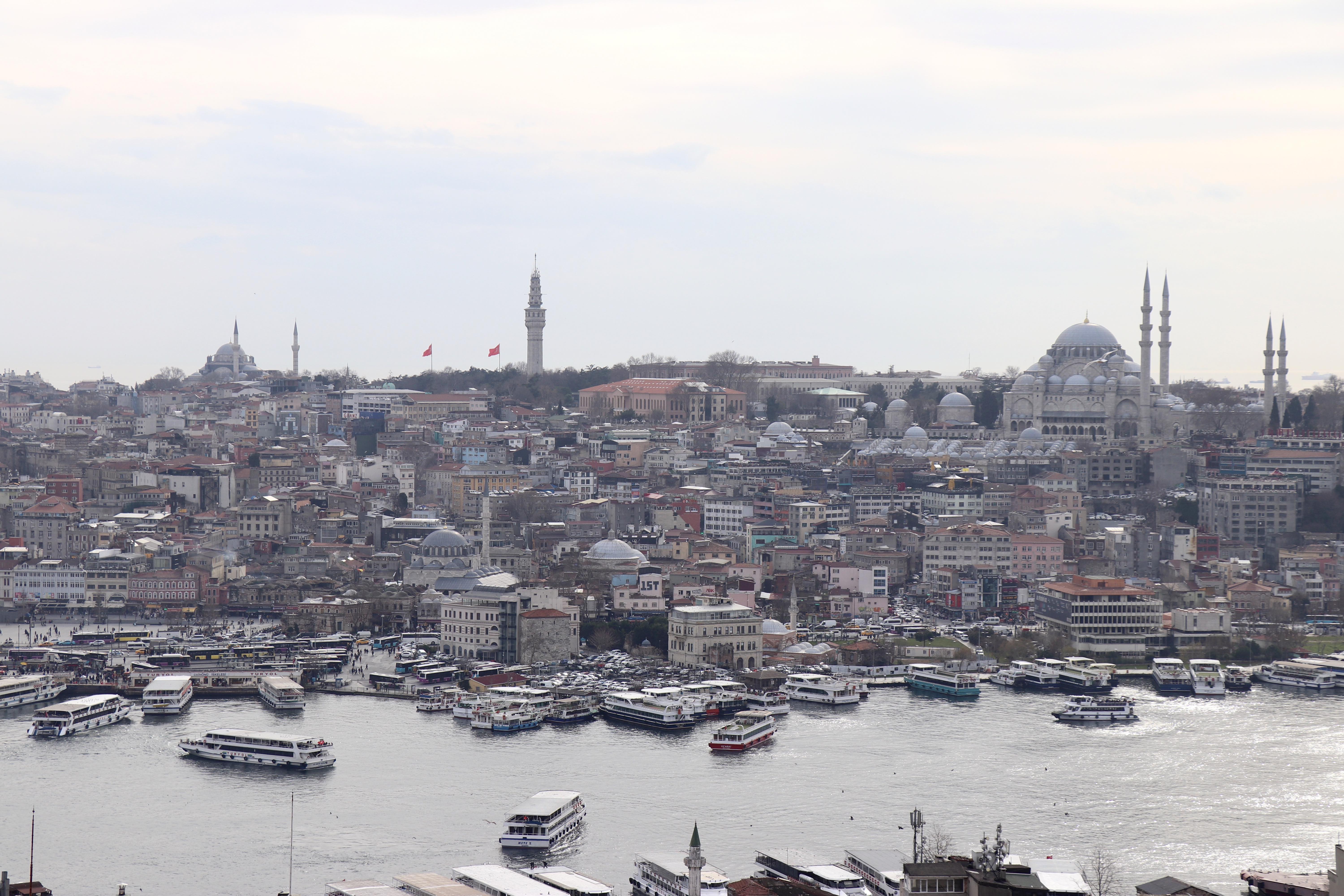 Podul și Turnul Galata, Istanbul