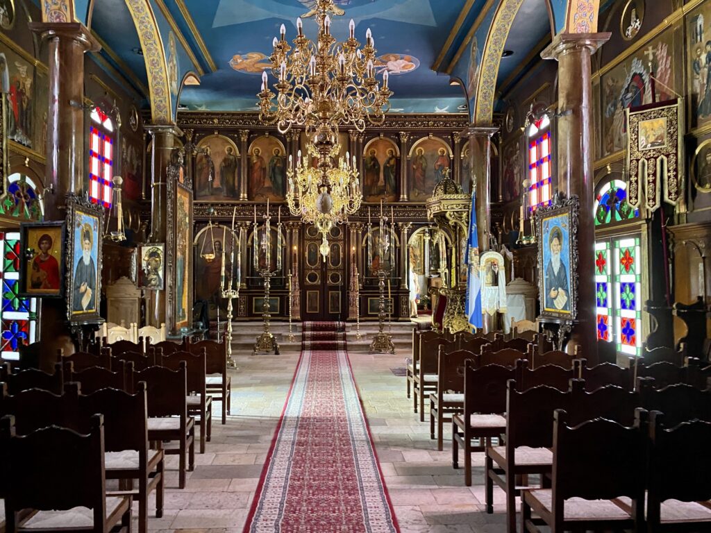 Mănăstirea Faneromeni, Lefkada, Grecia