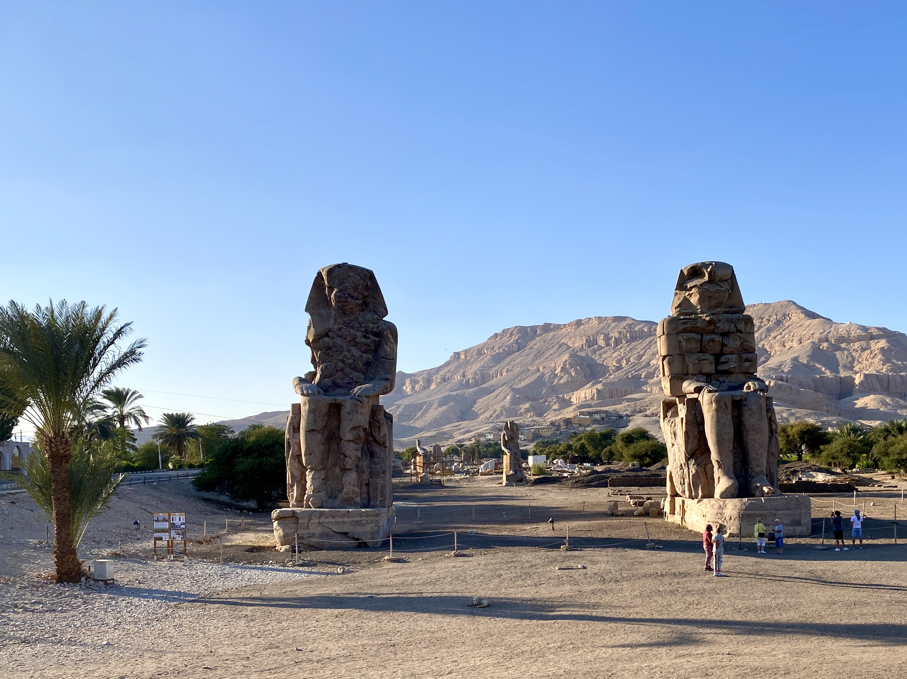 Coloșii lui Memnon, Luxor, Egipt